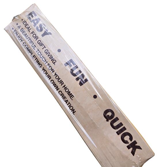 Vintage Latch hook kit featuring the number "1" as its design - Picture 6 of 8